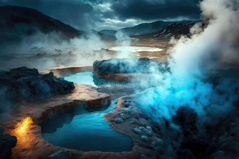 Awe-Inspiring Beauty Beyond Words: Steaming Springs in a Magical Presentation